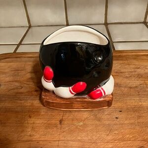 Vintage Bowling Planter
